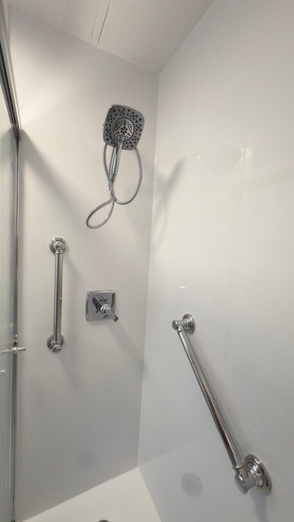 bath remodel after